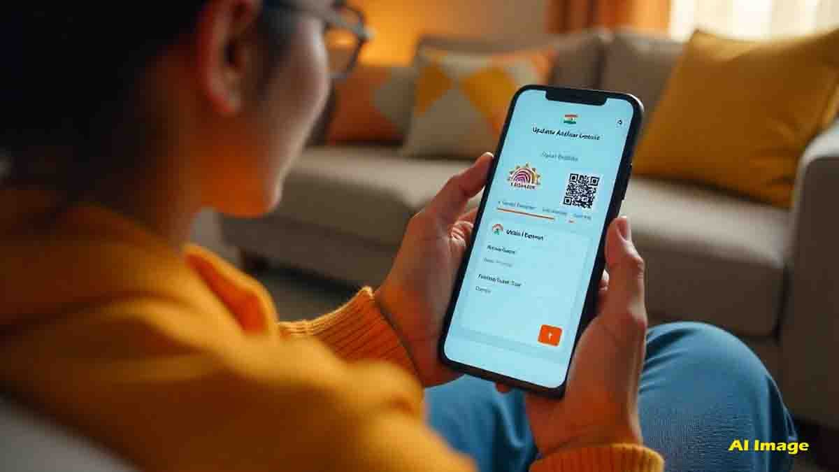UIDAI Aadhaar update mobile app for online Aadhaar card update from home - Aadhaar App
