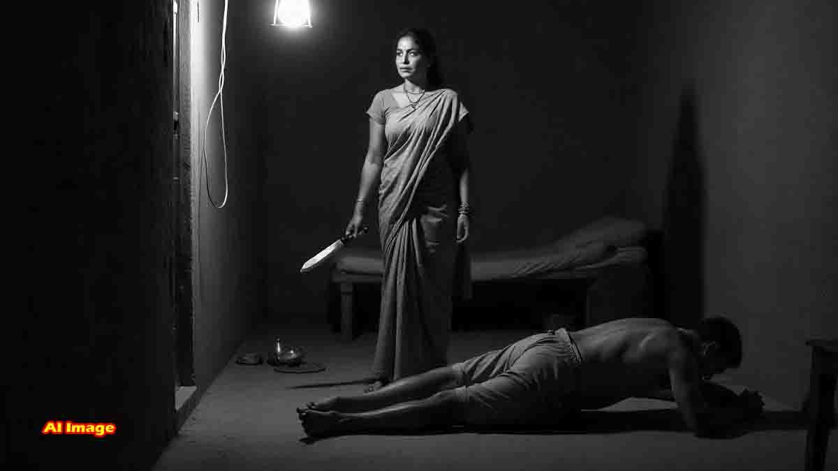 Brave Indian woman defends herself from attacker in rural Bihar