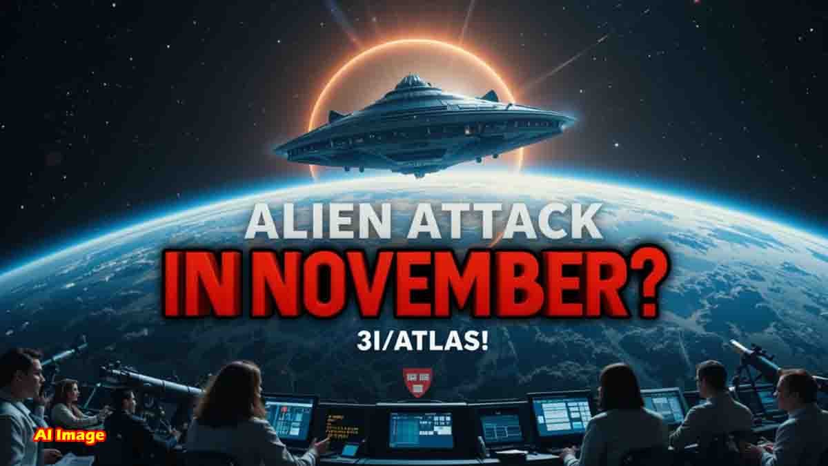 Alien Attack in November? Harvard Scientists Warn of 3I/ATLAS