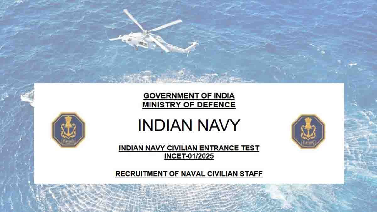 Indian Navy Recruitment 2025 – Apply Online for 1,097 Fireman & Chargeman Posts