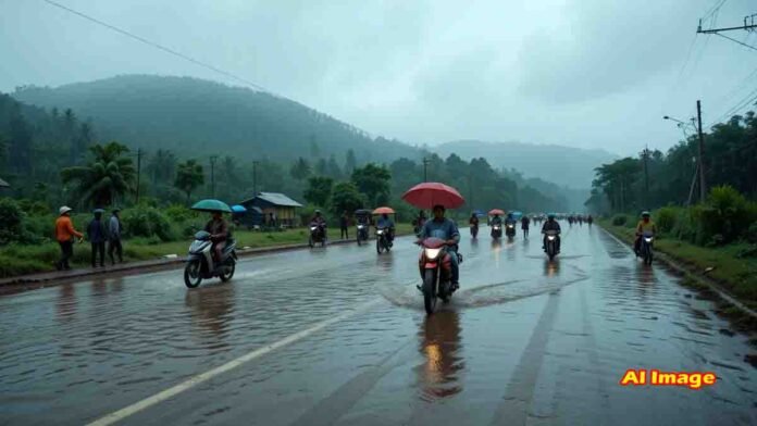 Karnataka Weather update 0 Karnataka weather heavy rain alert – coastal and Malnad regions under orange alert from July 17