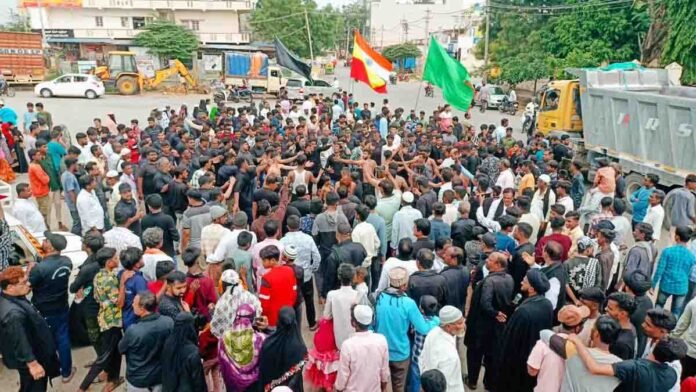 Moharram Procession in Gudibande – Devotees Mourn Hasan and Husayn’s Sacrifice