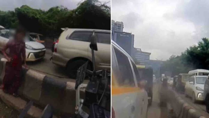 Little girl crying by roadside after being slapped by auto driver, captured in viral video