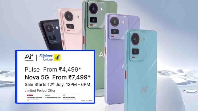 NxtQuantum AI+ Pulse and Nova 5G smartphone models with prices and specifications