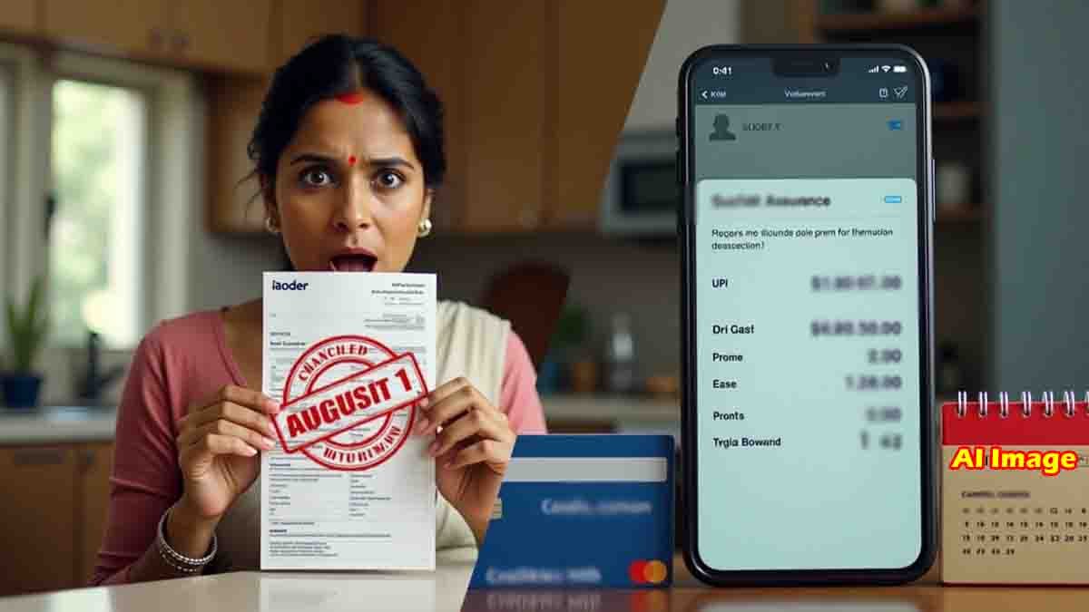 August 2025 Financial Rules Changes in India – LPG Price Drop, UPI New Limits, SBI Credit Card Insurance Removal, RBI Trading Hours Extended