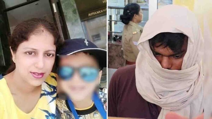 a double murder in Delhi's Lajpat Nagar where a domestic worker killed a woman and her teenage son - Delhi Crime