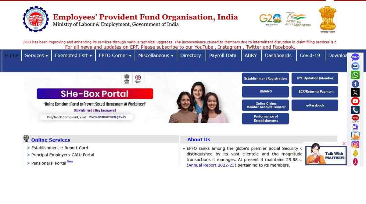 EPFO Recruitment Notification 2025 for Auditor and Junior Engineer Posts
