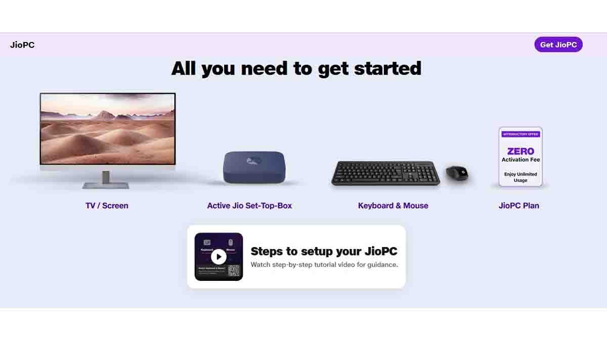 Affordable and AI-ready computing with Jio PC — India's cloud-based revolution at ₹400/month