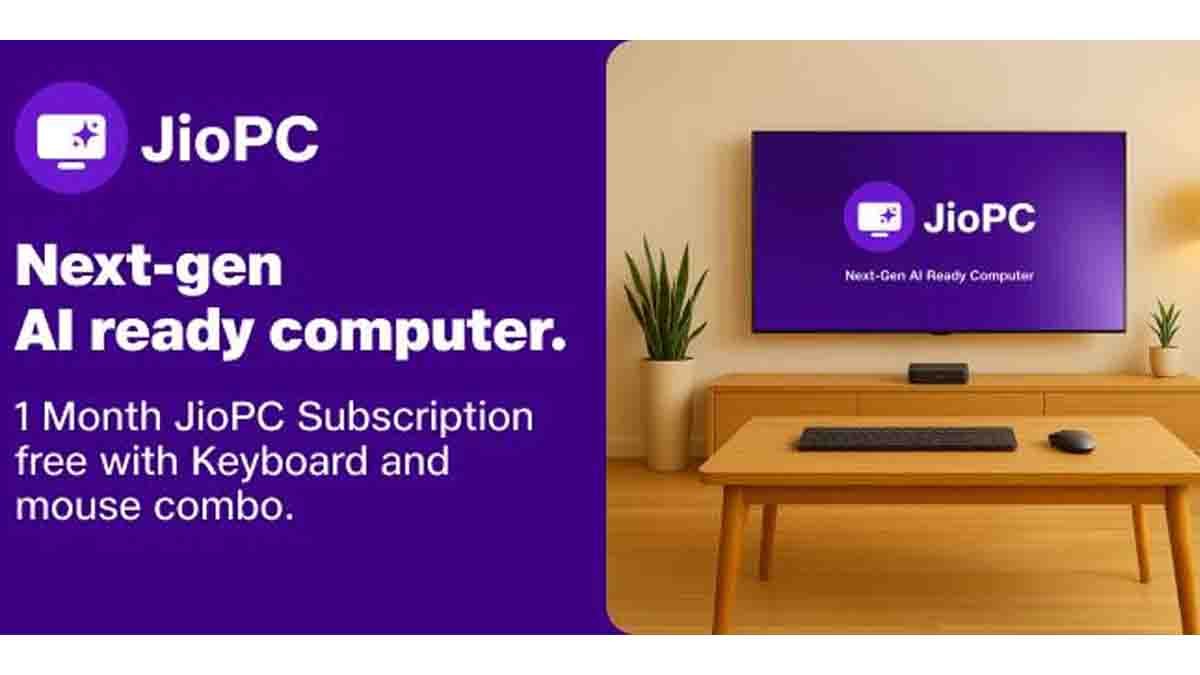 Affordable and AI-ready computing with Jio PC — India's cloud-based revolution at ₹400/month
