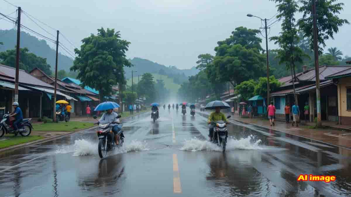 Heavy rain lashes Karnataka's coastal and Malenadu districts, IMD issues orange alert