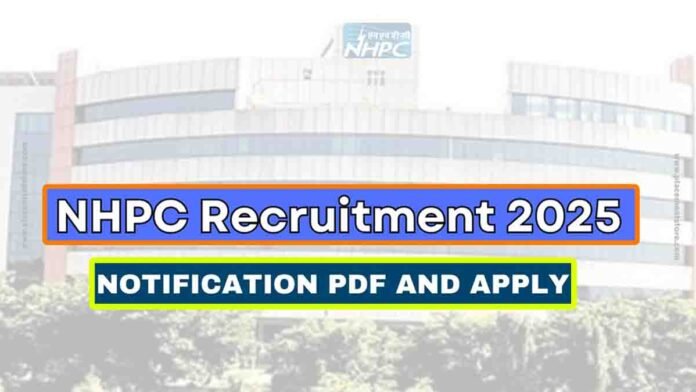 NHPC Apprentice Vacancy 2025 for Engineering and ITI Graduates