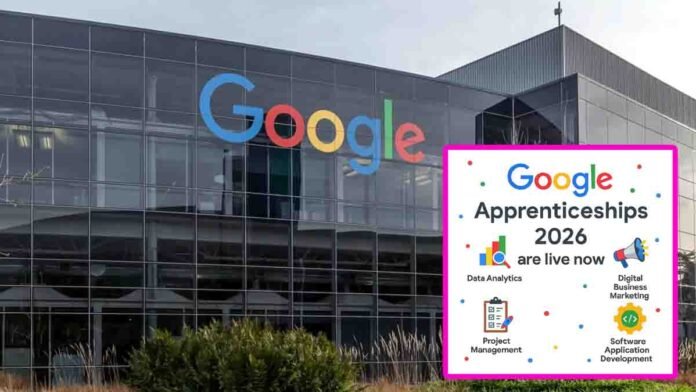 Google Apprenticeship 2026 – Careers in Data Analytics, Digital Marketing, Project Management, and Software Development