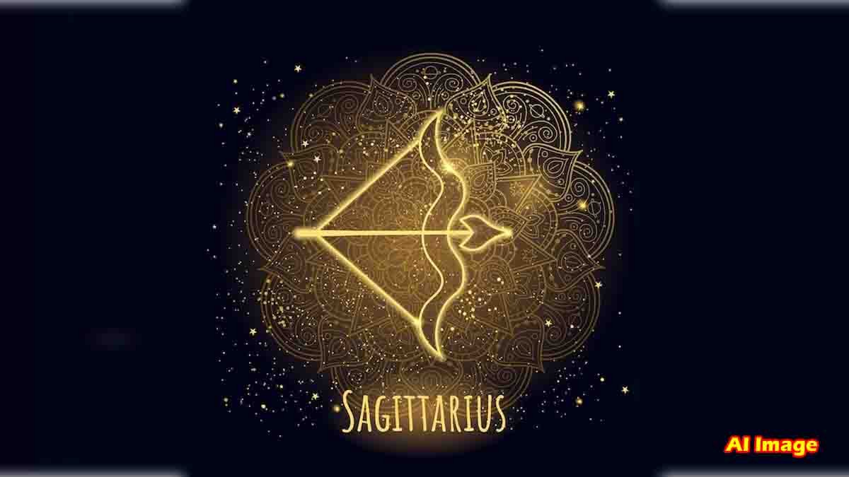 Varamahalakshmi Vrata 2025 blessings for zodiac signs – Mahalakshmi idol with gold coins and horoscope wheel in the background