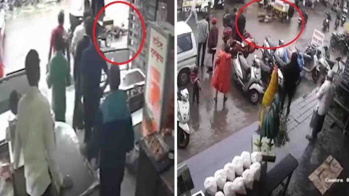 Drunk auto driver drags woman traffic police officer for 120 meters in Satara, Maharashtra – viral video