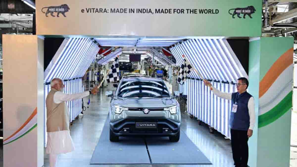 Maruti Suzuki e-Vitara Electric SUV launch in India – interiors, features, battery, charging, and competition details