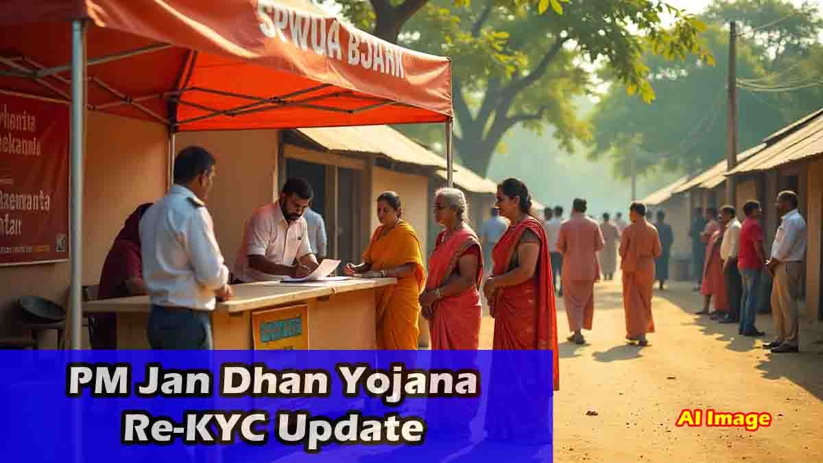 PM Jan Dhan Yojana Re-KYC Update – RBI mandates re-KYC for all accounts by September 30, 2025