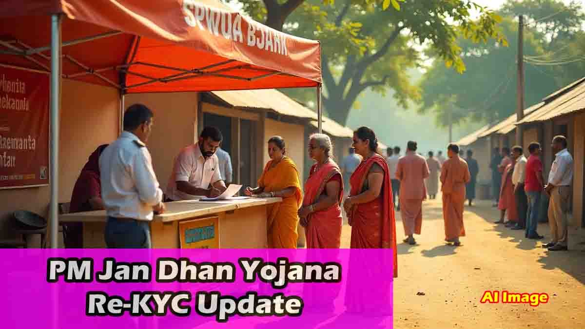 PM Jan Dhan Yojana Re-KYC Update – RBI mandates re-KYC for all accounts by September 30, 2025