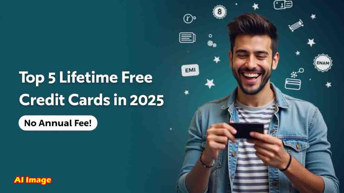 Top 5 Lifetime Free Credit Cards in 2025 – No Annual Fee, Cashback & More
