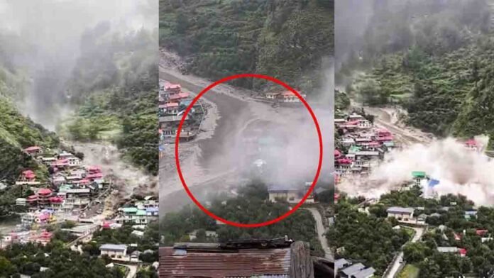 Uttarkashi Cloudburst August 2025 – Indian Army Camp Washed Away
