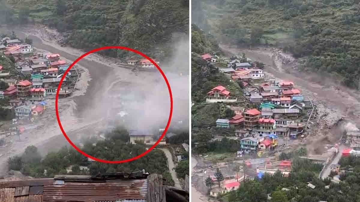 Uttarkashi Cloudburst August 2025 – Indian Army Camp Washed Away