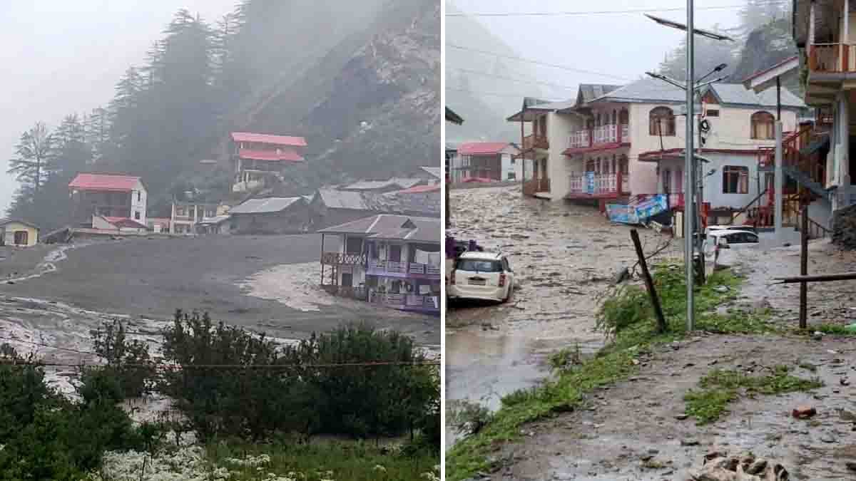 Uttarkashi Cloudburst August 2025 – Indian Army Camp Washed Away