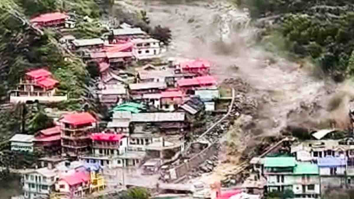Uttarkashi Cloudburst August 2025 – Indian Army Camp Washed Away
