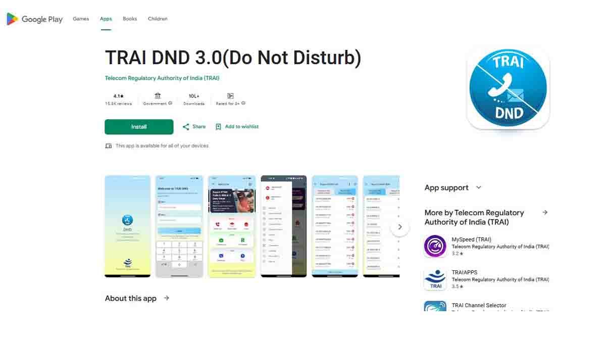 Person blocking spam calls using DND TRAI app on smartphone – government solution to stop credit card, loan, and promotional calls