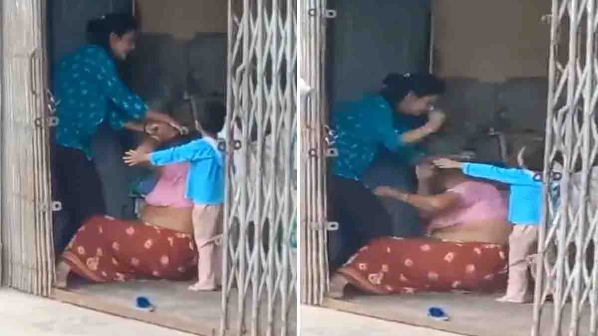 Daughter-in-law brutally assaults elderly mother-in-law in viral Uttar Pradesh video