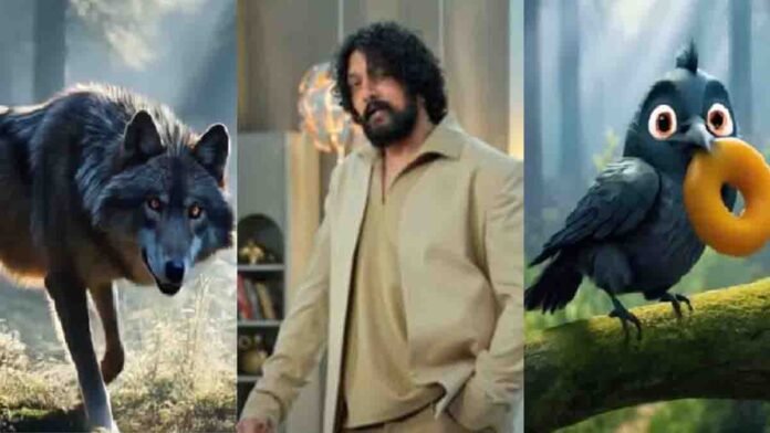 Bigg Boss Kannada Season 12 0 Bigg Boss Kannada Season 12 promo with Kiccha Sudeep narrating crow and fox story, new season launch September 28, 2025