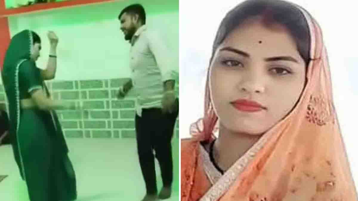 Garba Dance : ನವರಾತ್ರಿ ಆಚರಣೆಯ ವೇಳೆ ಭೀಕರ ದುರಂತ: ಗರ್ಬಾ ಡ್ಯಾನ್ಸ್ ಮಾಡುತ್ತಿದ್ದ ನವವಧು ಹೃದಯಾಘಾತದಿಂದ ಸಾವು..! 1 A newlywed bride performing Garba dance during Navratri festival in Madhya Pradesh Durga temple