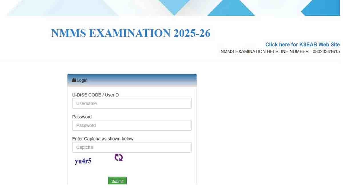NMMS Scholarship 2025 Karnataka – Eligibility, Exam Date & Benefits for Class 8 Students