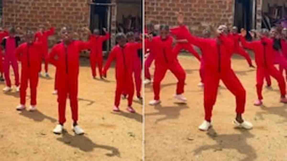 Nigerian students performing Ganesh Chaturthi dance on Deva Shree Ganesha song - Viral Video
