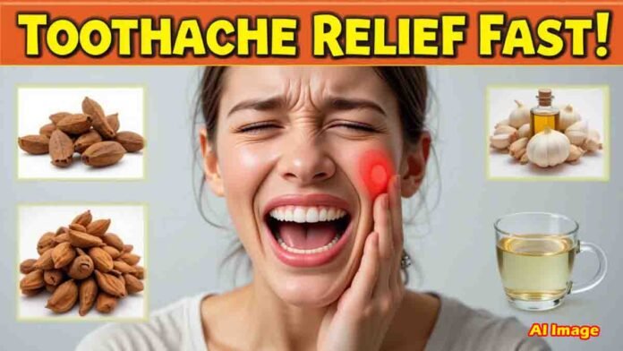Effective home remedies for toothache relief – cloves, garlic, and warm water can soothe dental pain quickly at home