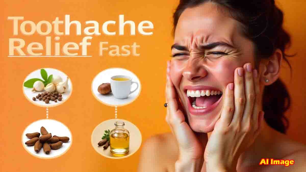 Effective home remedies for toothache relief – cloves, garlic, and warm water can soothe dental pain quickly at home