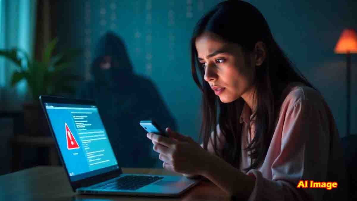 Cyber Crime : ಇನ್ಸ್ಟಾಗ್ರಾಮ್ನಲ್ಲಿ ಫೋಟೋ ಹಾಕಿದ ಯುವತಿಗೆ ಆಘಾತ: ವೈರಲ್ ಆಯ್ತು ನಕಲಿ ಫೋಟೋ..! 2 Young woman facing cyber blackmail after morphed Instagram photos, cybercrime awareness