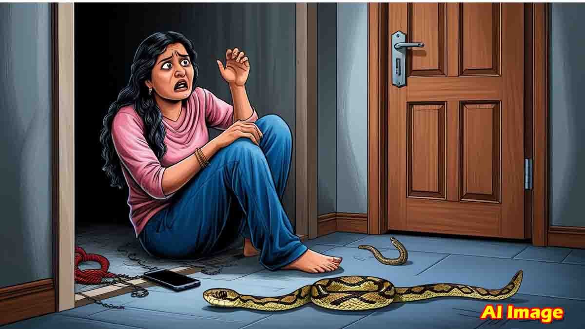 Dowry Harassment : ವರದಕ್ಷಿಣೆಗಾಗಿ ಹೆಂಡತಿಯ ಕೊಲೆಗೆ ಯತ್ನ, ಹಾವು ಕಚ್ಚಿಸಿ ಕೊಲ್ಲಲು ಸಂಚು? 1 Kanpur dowry murder attempt: Woman survives snake attack in locked room