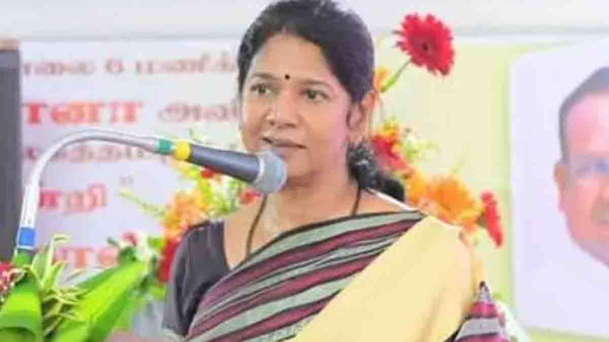 Kanimozhi controversy over Hanuman and Chandrayaan remarks | DMK leaders Sanatana Dharma criticism | Social media outrage | Tamil Nadu politics