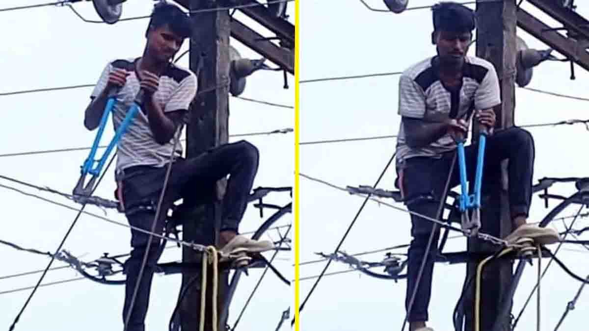 Funny viral video of boyfriend cutting electricity over girlfriend fight