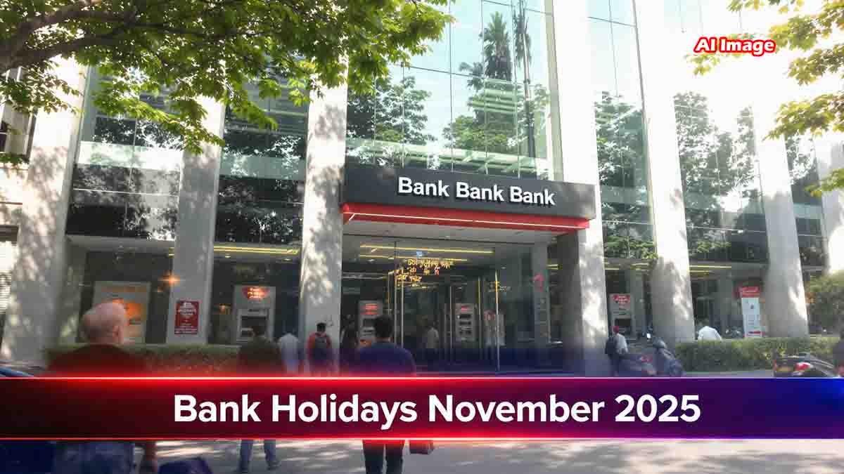 RBI Holiday Calendar for November 2025 – Complete List of Bank Holidays in Karnataka and Other States