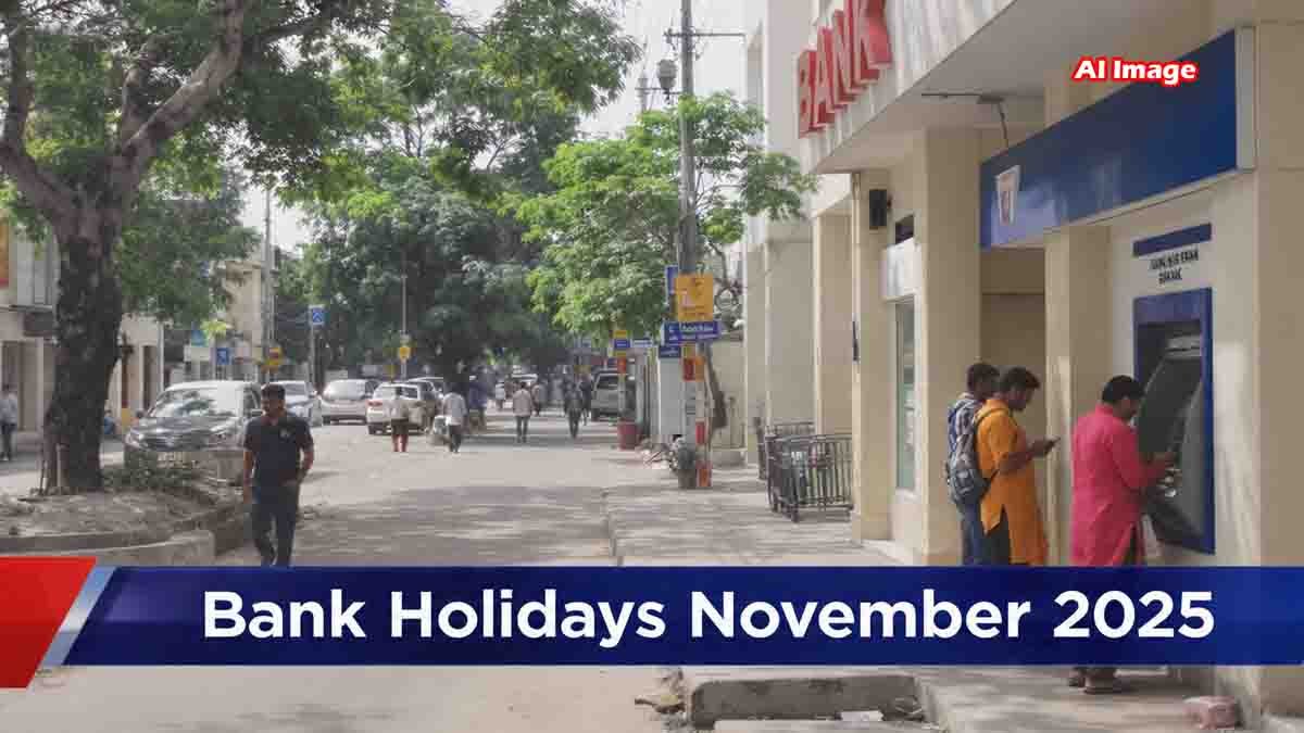 RBI Holiday Calendar for November 2025 – Complete List of Bank Holidays in Karnataka and Other States