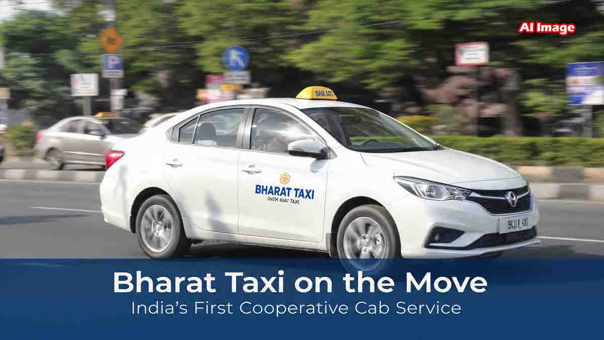 Bharat Taxi : Ola, Uberಗೆ ಭಾರೀ ಸ್ಪರ್ಧೆ: 'ಭಾರತ್ ಟ್ಯಾಕ್ಸಿ' ಆಗಮನ, ನವೆಂಬರ್ನಿಂದ 650 ಕ್ಯಾಬ್ ಸೇವೆ ಶುರು..! 1 Bharat Taxi launch in Delhi — India’s first cooperative cab service competing with Ola and Uber