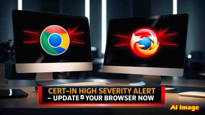 CERT-In security alert for Chrome and Firefox users – Update your browser immediately
