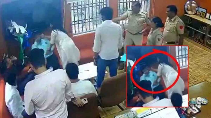 Delhi University Viral Video 0 Delhi University Viral Video – DUSU student leader slaps professor inside Ambedkar College campus, caught on CCTV