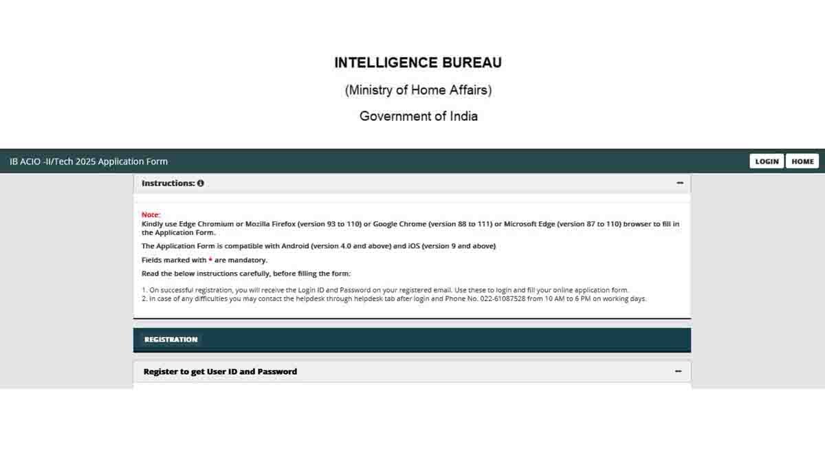 Intelligence Bureau : ಸರ್ಕಾರಿ ಉದ್ಯೋಗ ಹುಡುಕುತ್ತಿರುವವರಿಗೆ ಸಿಹಿಸುದ್ದಿ, ಗುಪ್ತಚರ ಇಲಾಖೆಯಲ್ಲಿನ 258 ಹುದ್ದೆಗಳ ನೇಮಕಾತಿ..! 3 Intelligence Bureau (IB) 2025 Recruitment – Apply Online for Assistant Central Intelligence Officer (ACIO) Posts