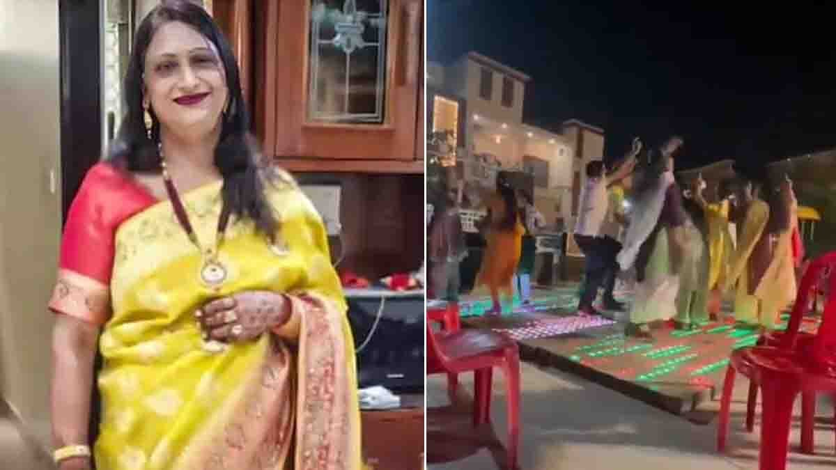 Karwa Chauth : ಕರ್ವಾ ಚೌತ್ ಸಂಭ್ರಮದ ನಡುವೆಯೇ ದುರಂತ: ಕುಣಿಯುತ್ತಲೇ ಕುಸಿದುಬಿದ್ದ ಪಂಜಾಬ್ ಮಹಿಳೆ, ವೈರಲ್ ವಿಡಿಯೋ! 2 Punjab woman collapses while dancing during Karwa Chauth celebrations, tragic viral video from Barnala