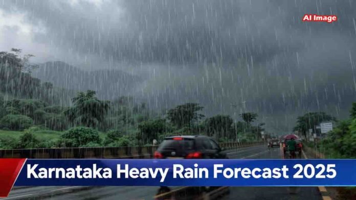 Karnataka Weather Update: IMD Issues Orange Alerts for 7 Districts Amid Heavy Rain Forecast