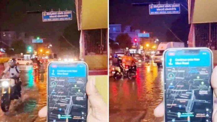Mappls app showing live traffic signal countdown timer in Bengaluru – India’s first real-time traffic signal countdown feature