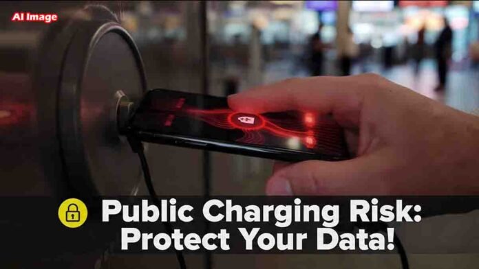 mobile charging safety 0 Public Mobile Charging Risk – Juice Jacking Awareness