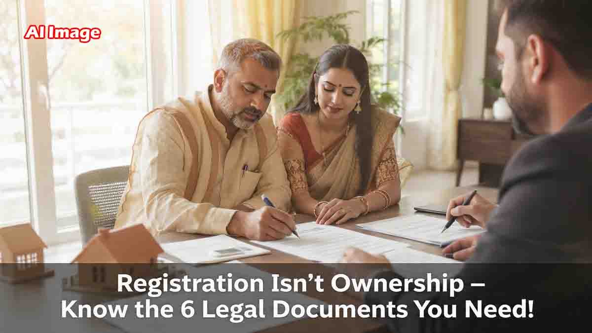 Registration alone doesn’t make you the owner! Know the 6 legal documents required to prove property ownership in India