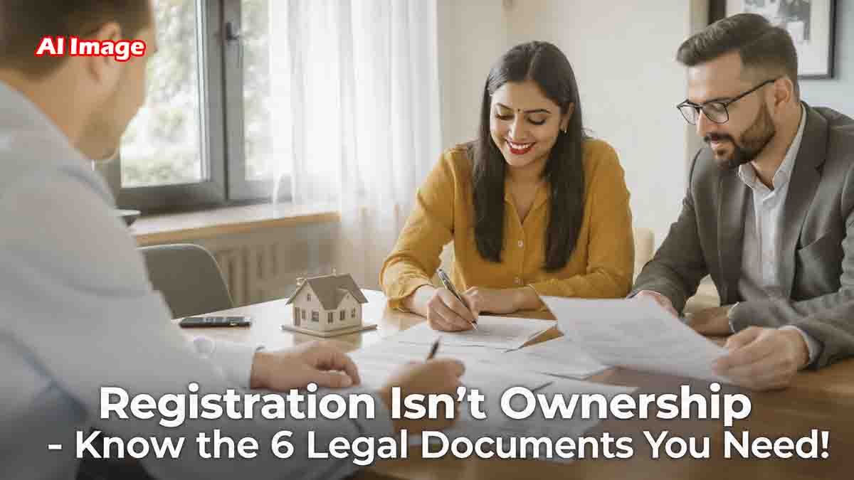 Registration alone doesn’t make you the owner! Know the 6 legal documents required to prove property ownership in India
